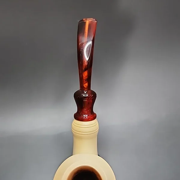 Unknown Magnum Lattice Estate Block Meerschaum Pipe, Turkish Estates - Image 8