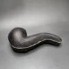 Antique KBB Bent Bulldog Block Meerschaum Pipe, Amber Stem, Unsmoked - Image 13