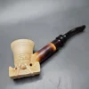 Royal Meerschaum Liberty Bell Estate Block Meerschaum Pipe, Turkish Estates - Image 10
