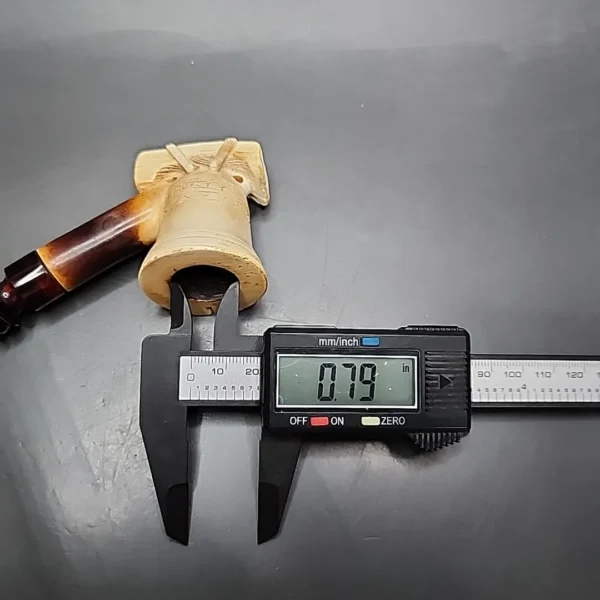 Royal Meerschaum Liberty Bell Estate Block Meerschaum Pipe, Turkish Estates - Image 12