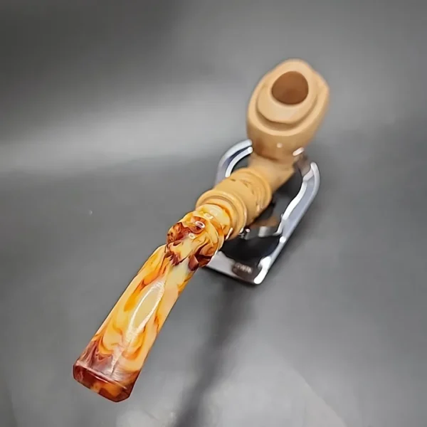 Doctor Watson Estate Block Meerschaum Pipe, Unsmoked - Image 7