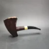 Pipe Tristan Smooth Drunken Poker Sitter Handmade Briar Pipe, New - Image 4