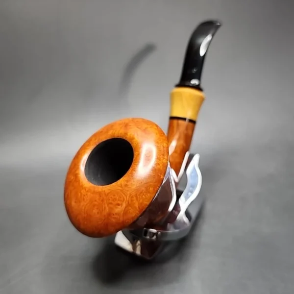 Rainer Barbi AA Grade Large Smooth Dublin Estate Briar Pipe, Unsmoked - Image 6