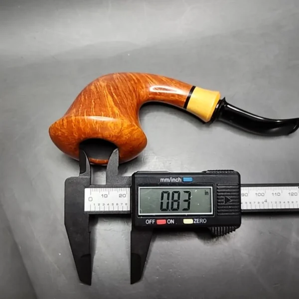 Rainer Barbi AA Grade Large Smooth Dublin Estate Briar Pipe, Unsmoked - Image 12