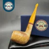 MBSD Meerschaum Deluxe Brandy Block Meerschaum Pipe, Briar-Mortise
