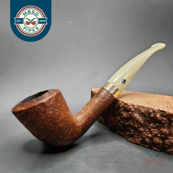 Comoy’s Christmas 2018 Sandblasted Dublin Estate Briar Pipe, French Estates