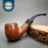 Peterson Clontarf XL90 Smooth Bent Billiard Estate Briar Pipe, Irish Estates