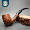 1960 Dunhill Tanshell 120 4T Bent Billiard Estate Briar Pipe, 6mm, English Estates