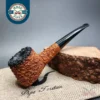 Pipe Tristan Rusticated Shape 55 Handmade Briar Pipe, New