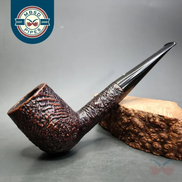 1969 Dunhill Shell ODA 835 Large Billiard Estate Briar Pipe, English Estates