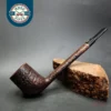GBD Conquest Prehistoric 262 Sandblasted Lumberman Estate Briar Pipe, English Estates