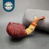Xin Li Sandblasted Scoop Handmade Briar Pipe, New