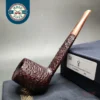 Savinelli Esploratore Bascaiolo 803 Rusticated Canadian Briar Pipe, New