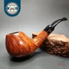 Design Berlin Rico's-06 Smooth Brandy Estate Briar Pipe, Unsmoked, 9mm
