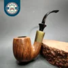 Savinelli Nonpareil 9614 Smooth Oom Paul Estate Briar Pipe, Italian Estates
