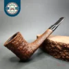 Savinelli Punto Oro Corallo 915 KS Rusticated Dublin Estate Briar Pipe, Italian Estates