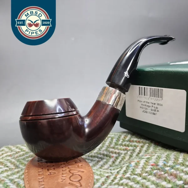 Peterson 2024 Pipe of the Year 179/1100 Heritage Rhodesian Briar Pipe, New
