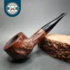 Custombilt Rusticated Pot Estate Briar Pipe, American Estates