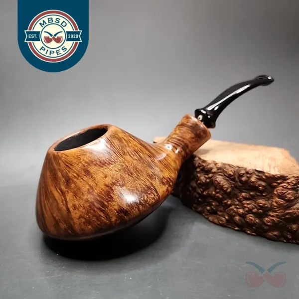 Poul Hansen Smooth Volcano / Ukulele Estate Briar Pipe, Danish Estates
