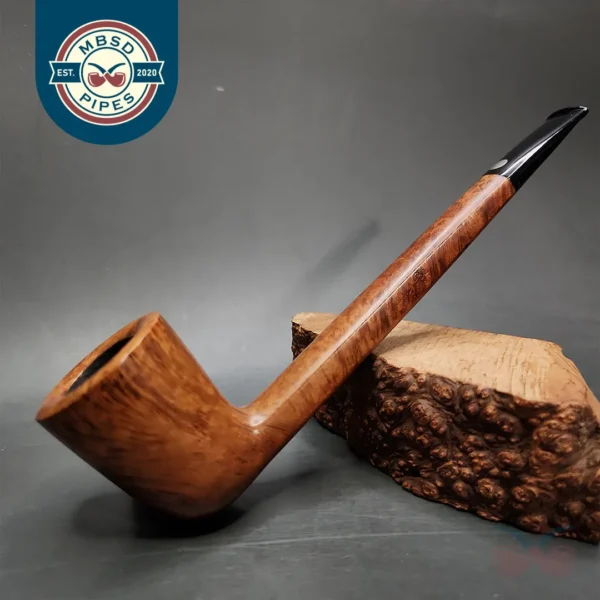 Mastro de Paja Large Smooth Canadian Estate Briar Pipe, Italian Estates