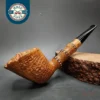 Radice Silk Cut G Sandblasted Dublin w/ Faux Bamboo Estate Briar Pipe, Italian Estates