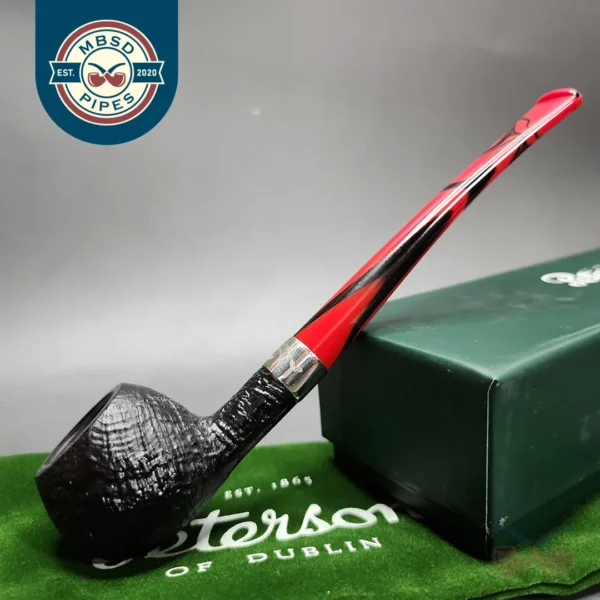 Peterson 2024 Halloween Pipe Sandblasted Prince Briar Pipe, New