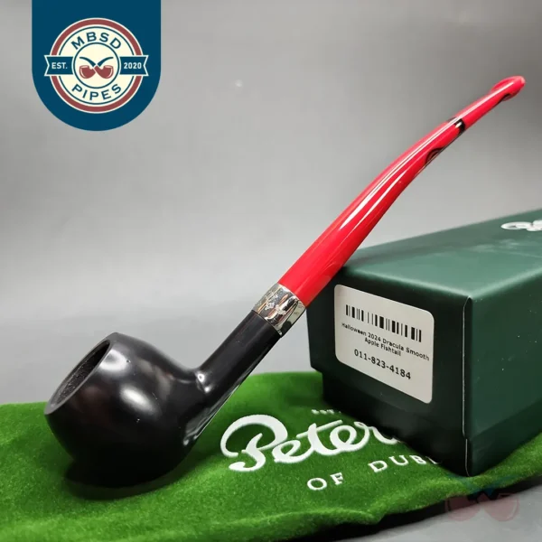 Peterson 2024 Halloween Pipe Smooth Apple Briar Pipe, New