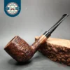 John Peel by Barling Sandblasted Billiard Estate Briar Pipe, English Estates
