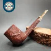 Savinelli Estella 815 EX Rusticated Lumberman Estate Briar Pipe, Italian Estates