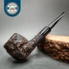 Castello Sea Rock SB 23F Rusticated Apple Estate Briar Pipe, Italian Estates