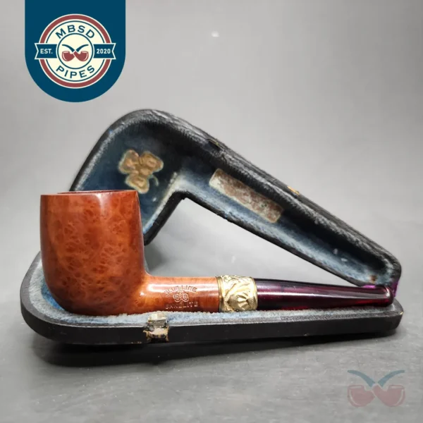 Pre-Kaywoodie KBB Blue Line Bakelite Billiard Estate Briar Pipe, Unsmoked