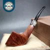 1995 Castello Limited Edition Trademark Smooth Panel Zulu Estate Briar Pipe, Unsmoked
