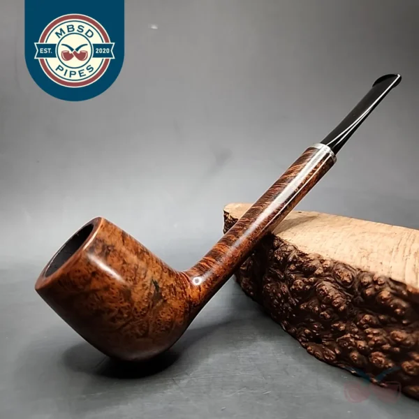 Erik Nording Smooth Canadian Estate Briar Pipe, Danish Estates