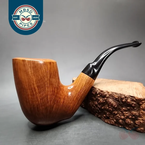 Savinelli Autograph 0 Smooth Freehand Estate Briar Pipe, Italian Estates