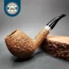 Savinelli Linea Piu 5 Rusticated Brandy Estate Briar Pipe, Italian Estates