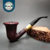 Alpha Sandblasted Calabash Estate Briar Pipe, Israeli Estates
