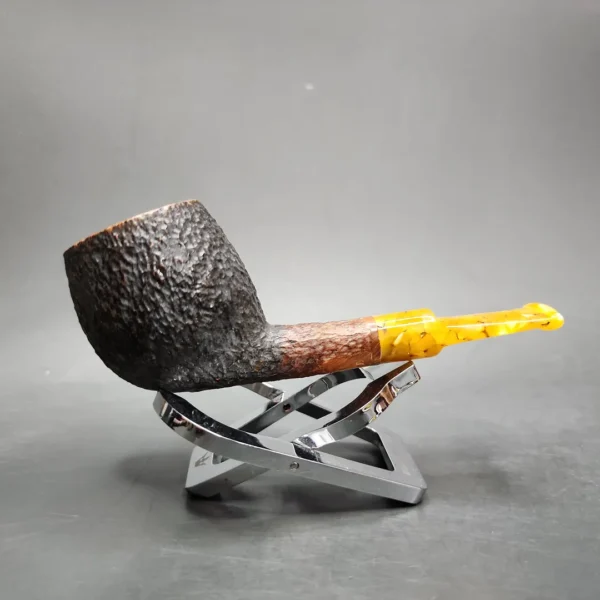 U-Briar Rusticated Anse Estate Briar Pipe, American Estates - Image 3