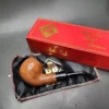 BBB 3 Star Smooth Bent Apple Estate Briar Pipe, Unsmoked - Image 3