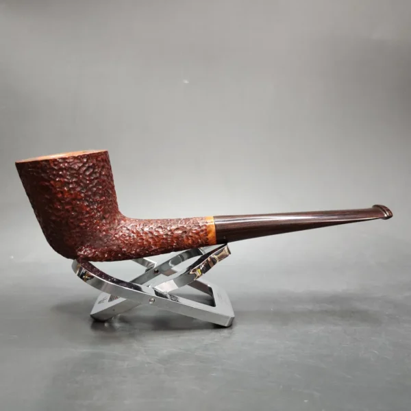 Dave Neeb Rusticated Zulu Handmade Briar Pipe, New - Image 3