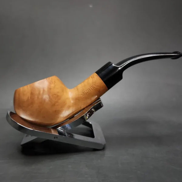 Michel Smooth Author Estate Briar Pipe, Unsmoked - Image 3