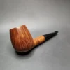 WO Larsen Straight Grain Pearl Smooth Brandy Estate Briar Pipe, Danish Estates - Image 3