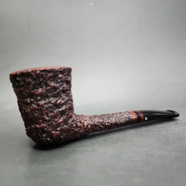 Paolo Becker Rusticated Zulu Estate Briar Pipe, Italian Estates - Image 3