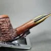 Ben Wade Ovation 21 Rusticated Dublin Estate Briar Pipe, English Estates - Image 3