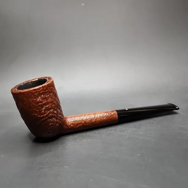 1963 Dunhill Tanshell 137 Sandblasted Dublin Estate Briar Pipe, English Estates - Image 3