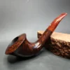 2002 JT Cooke Smooth Horn Estate Briar Pipe, American Estates - Image 3