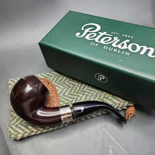 Peterson 2024 Pipe of the Year 179/1100 Heritage Rhodesian Briar Pipe, New - Image 3