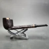 Mastro Geppetto by Ser Jacopo Sandblasted Lumberman Estate Briar Pipe, Unsmoked - Image 3