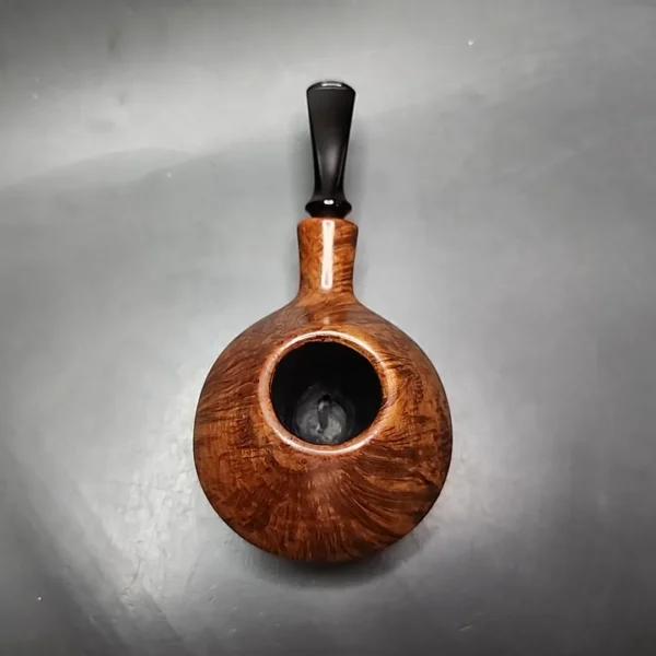 Poul Hansen Smooth Volcano / Ukulele Estate Briar Pipe, Danish Estates - Image 3