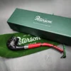 Peterson 2024 Halloween Pipe Sandblasted Bent Billiard Briar Pipe, New - Image 3