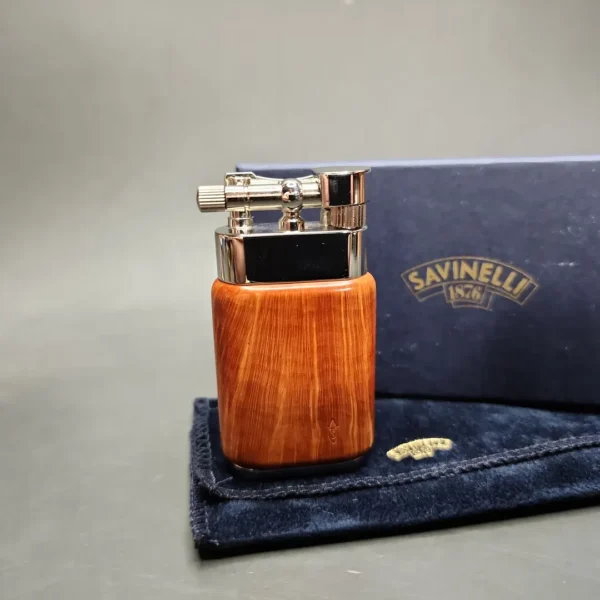 Savinelli Natural Briar Pipe Lighter - Image 3